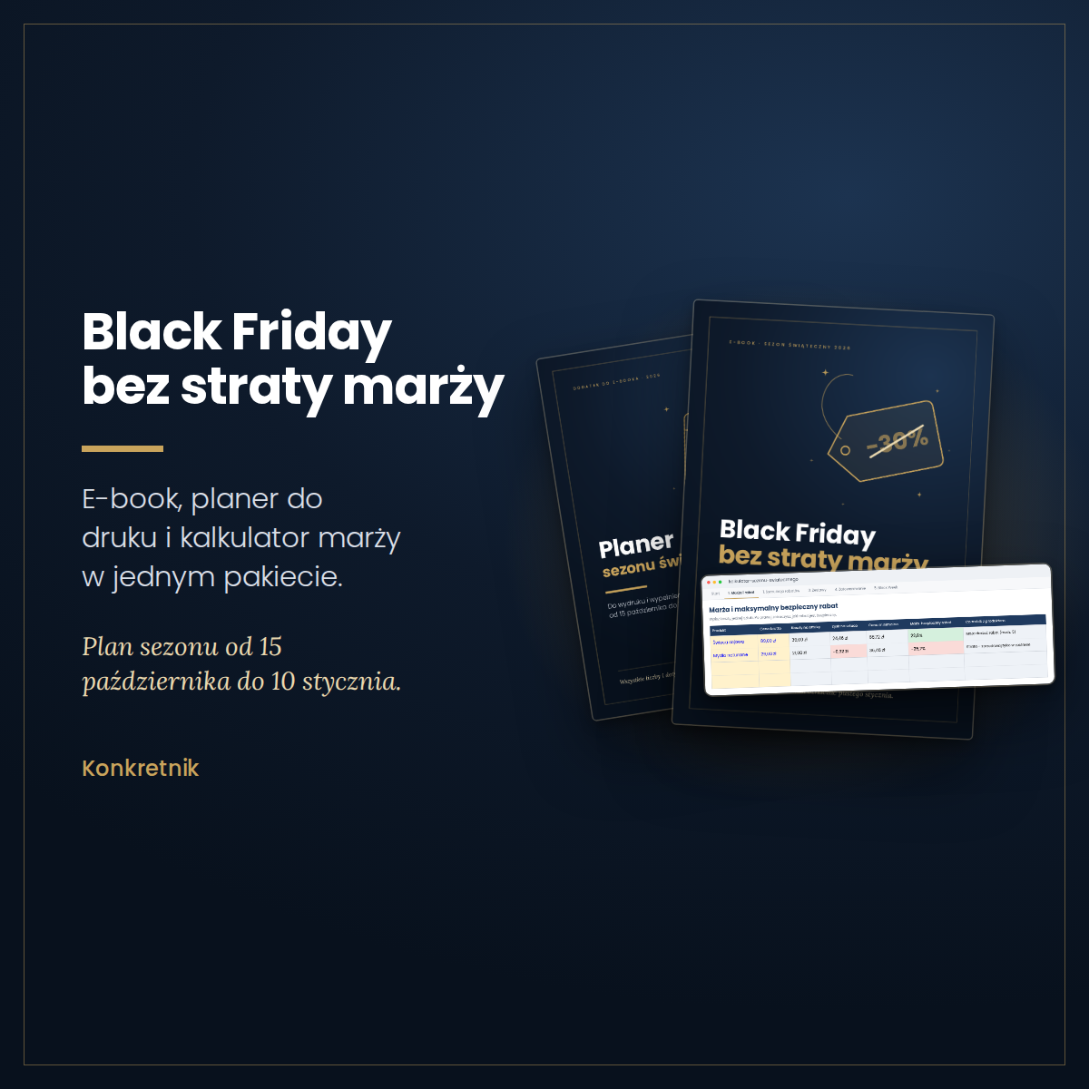 Black Friday 2026 bez straty marży – pakiet dla małych sklepów
